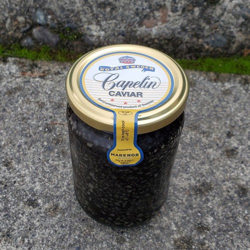 Royal sweden black capelin - sweden,